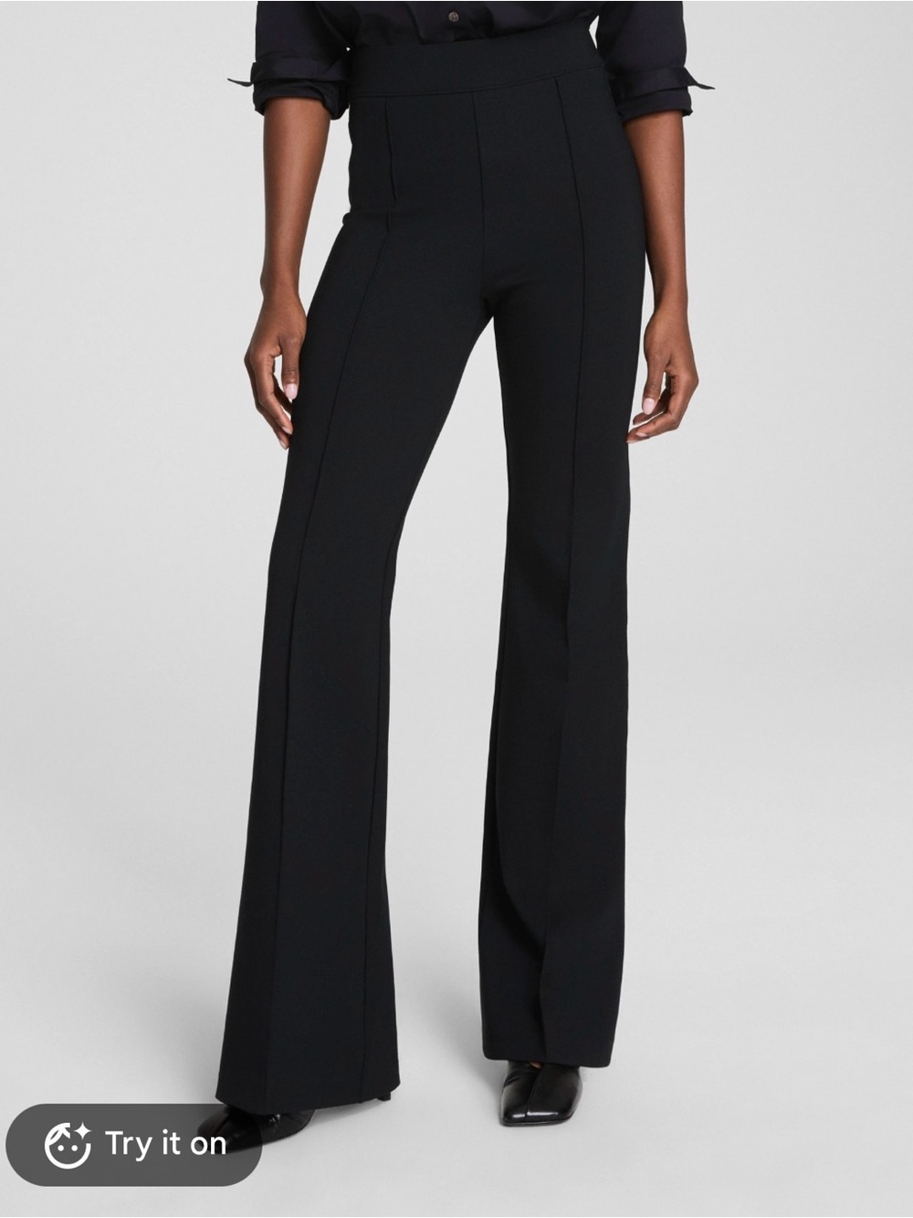 SPANX Supersmooth Perfectfit Ponte Flare Pant Size L